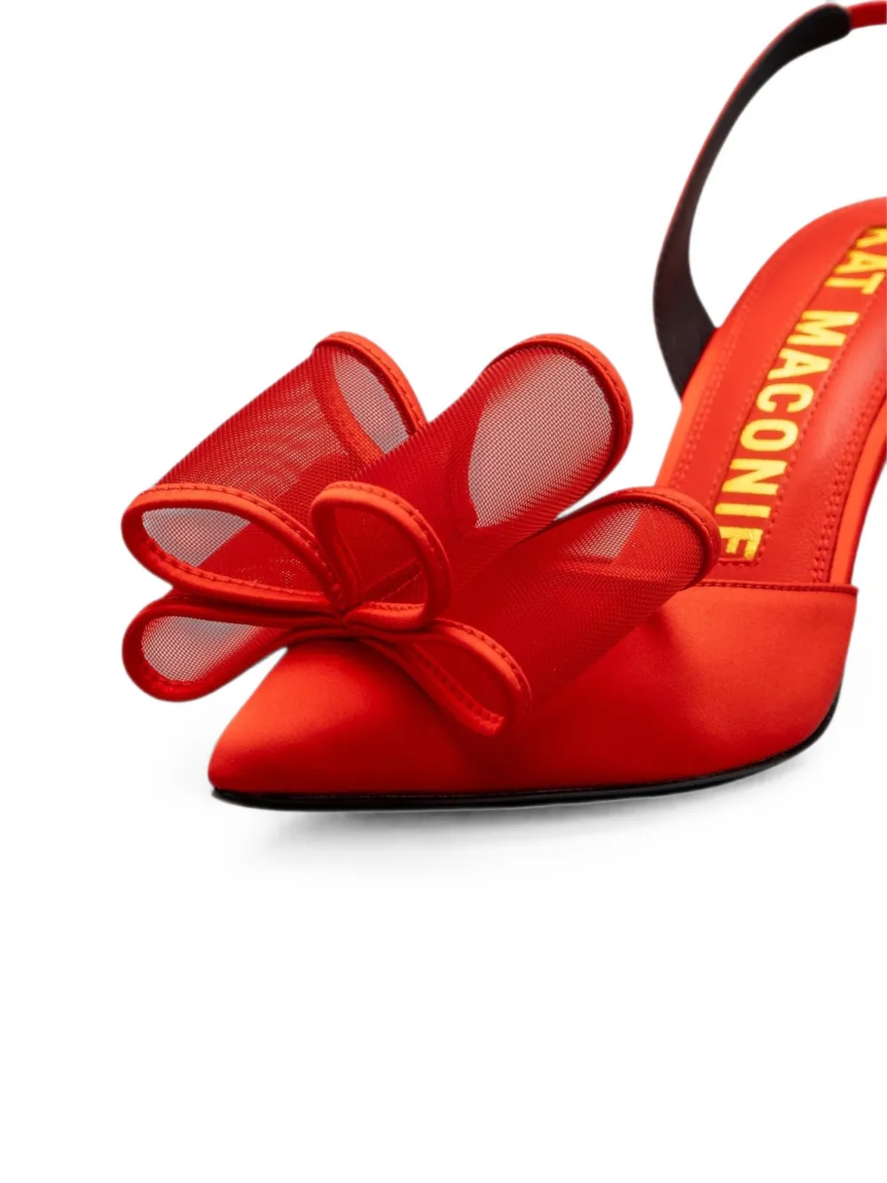 Kat Maconie Paola pumps met strikdetail Rood