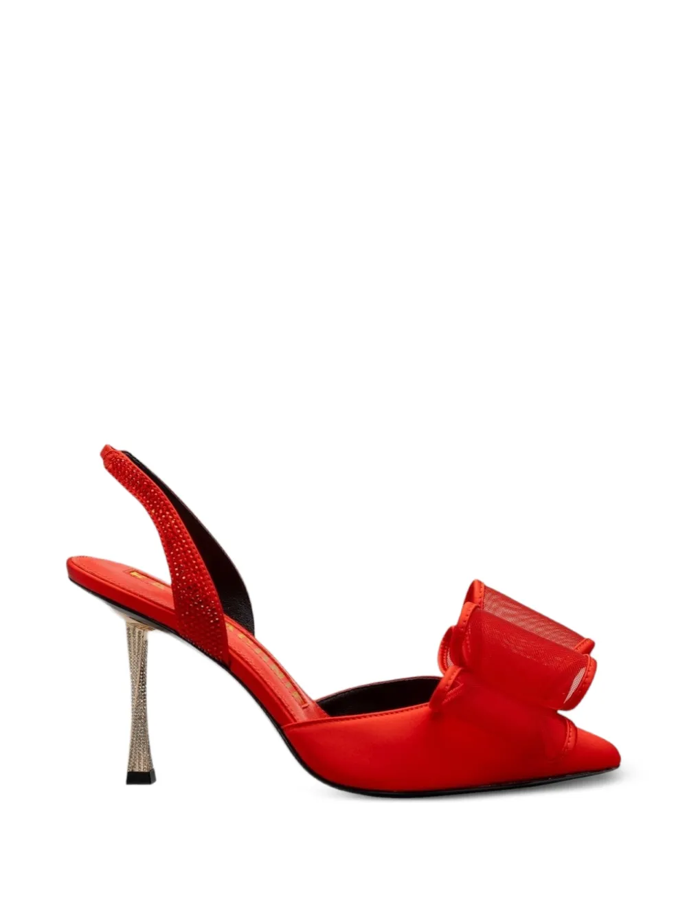 Kat Maconie Paola pumps met strikdetail Rood