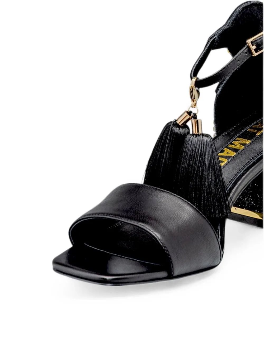 Kat Maconie Kay verfraaide sandalen Zwart