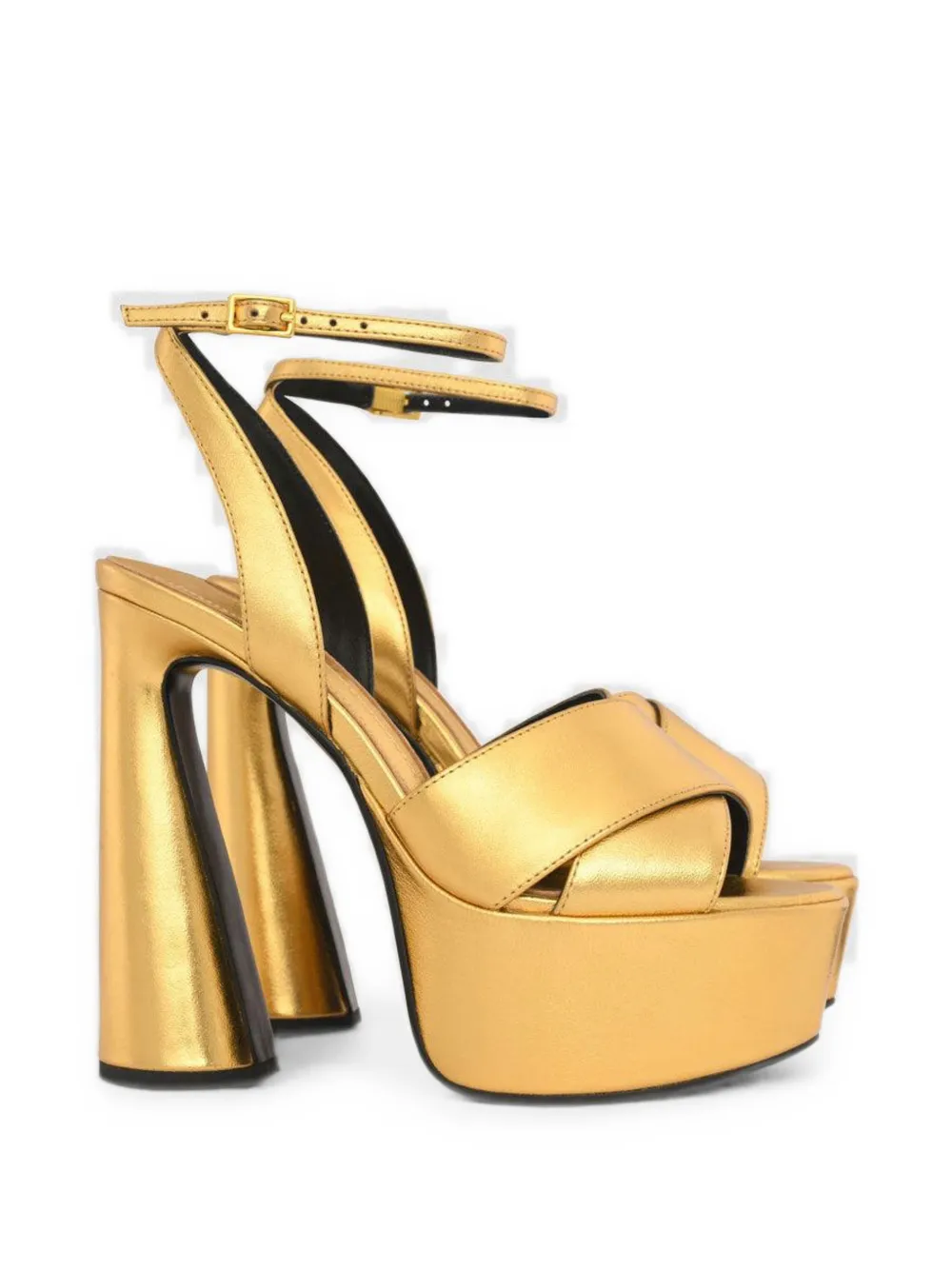 Kat Maconie Metallic sandalen Goud
