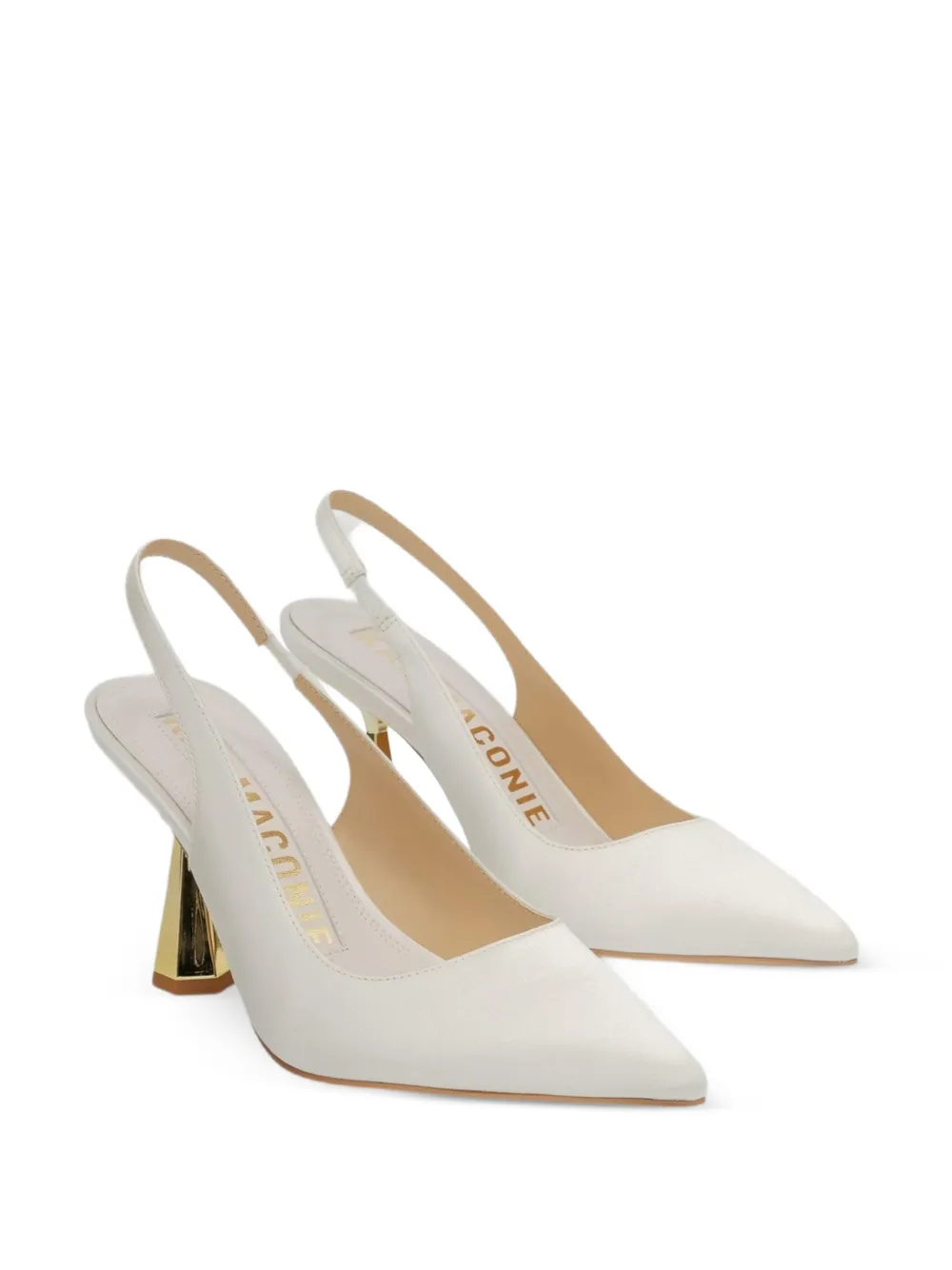 Kat Maconie Diana slingback pumps Wit