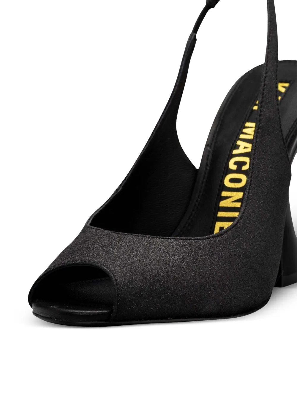Kat Maconie Slingback pumps met glitters-effect Zwart