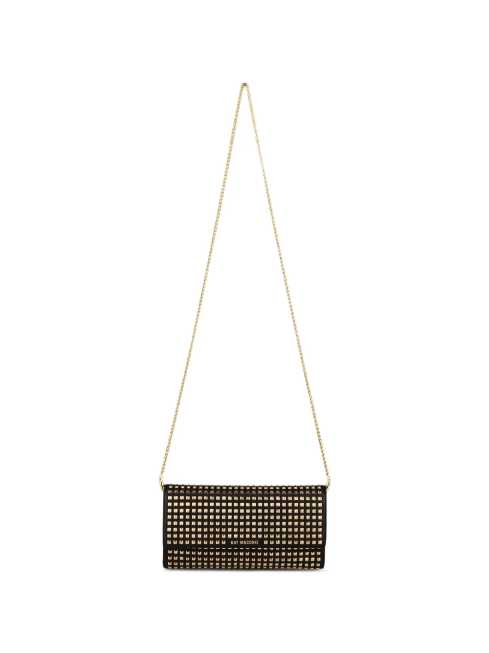 Kat Maconie Clutch Victoria con borchie - Nero