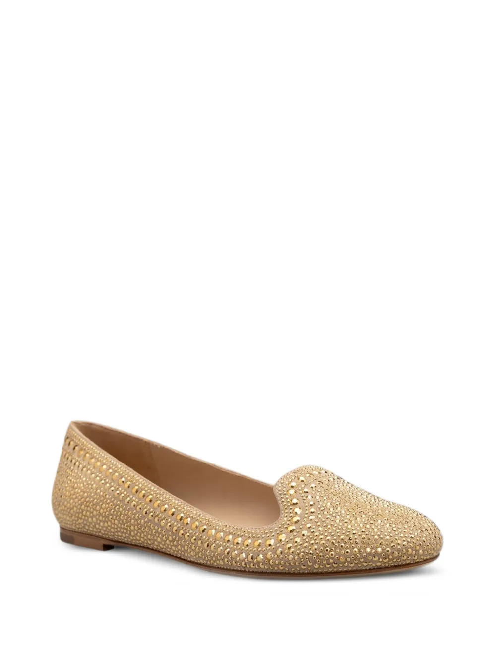 Kat Maconie Loafers verfraaid met studs Goud