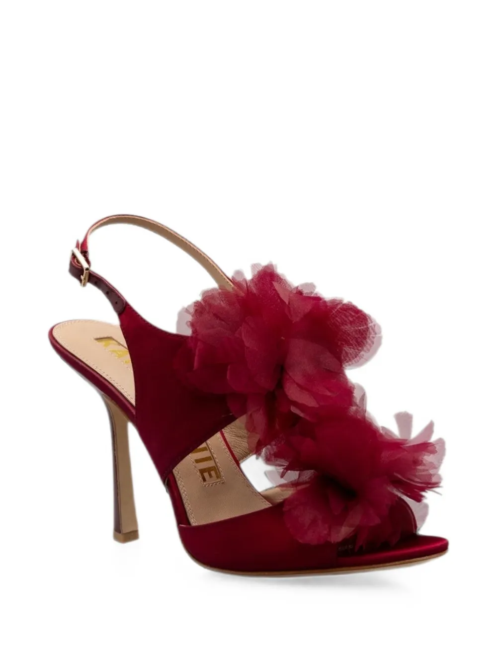 Kat Maconie Sher sandalen verfraaid met bloemen Rood