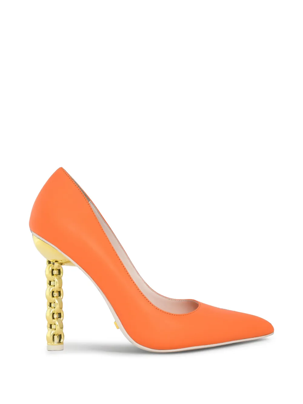 Kat Maconie Lydia chain-link pumps