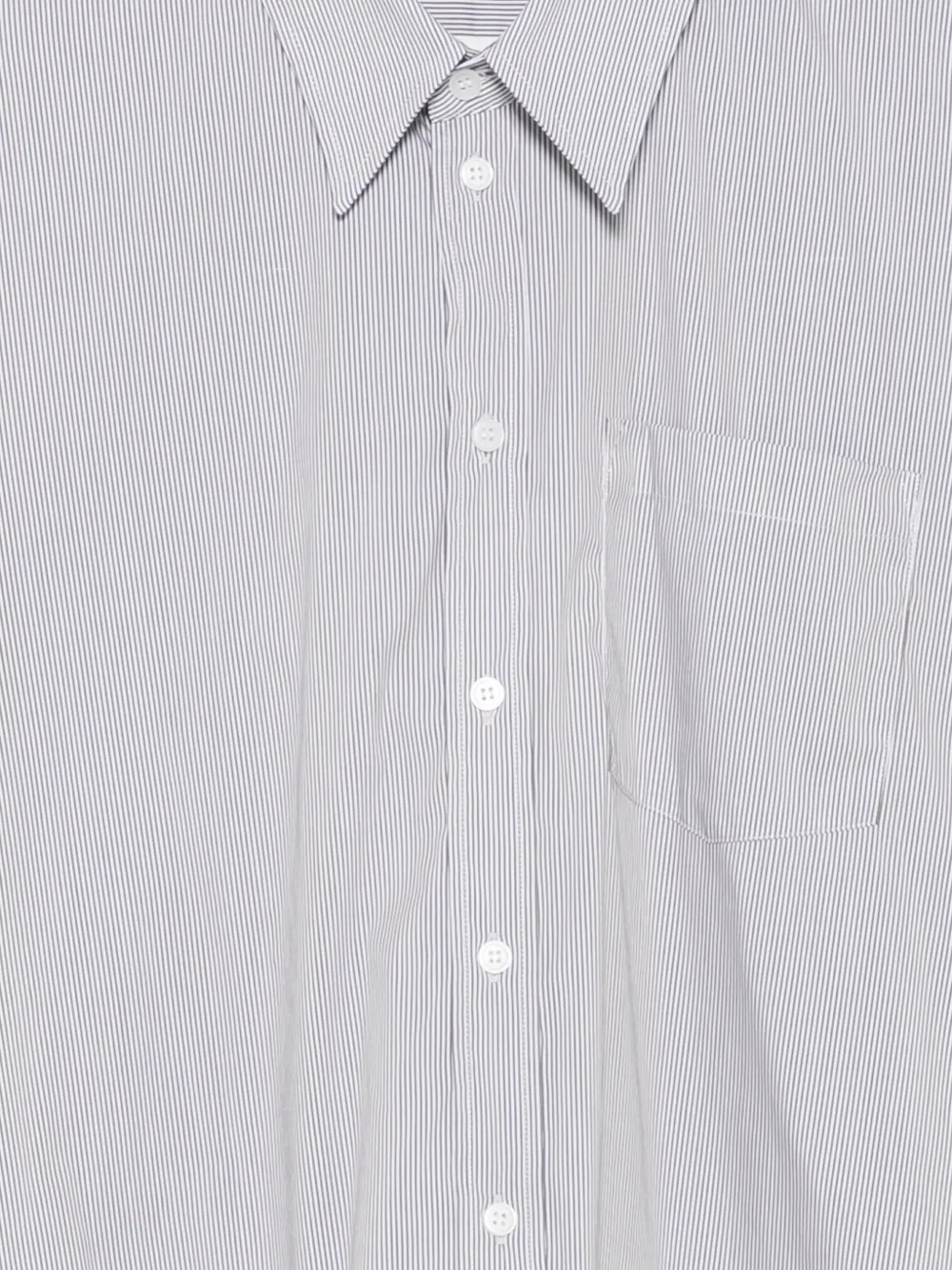 MM6 Maison Margiela Gestreept blouse Wit