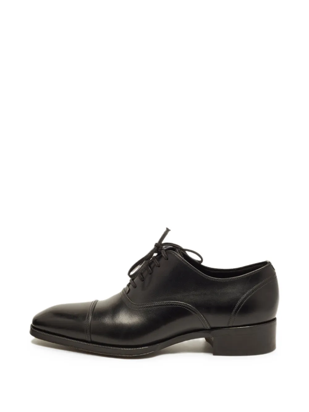 Tom Ford Vintage leather lace-up oxfords - Schwarz