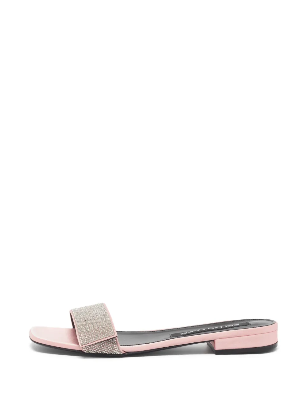 Sergio Rossi crystal-embellished sandals - Rosa