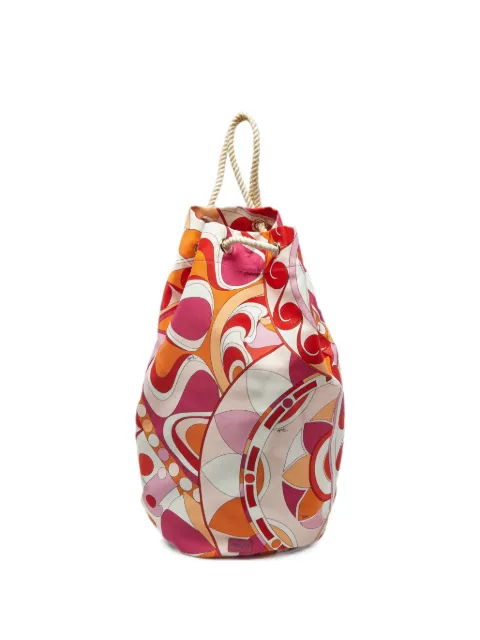 PUCCI Pre-Owned printed drawstring backpack