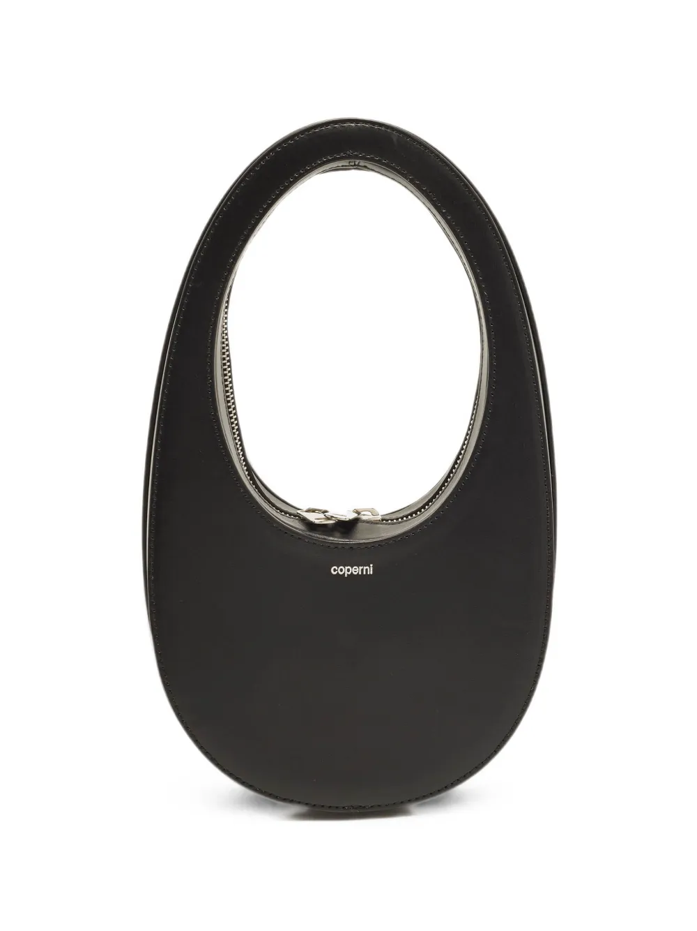 Coperni Swipe leather tote bag - Nero