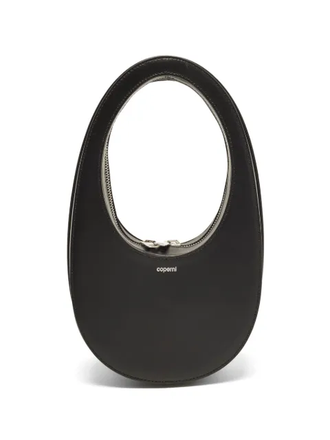 Coperni Swipe leather tote bag