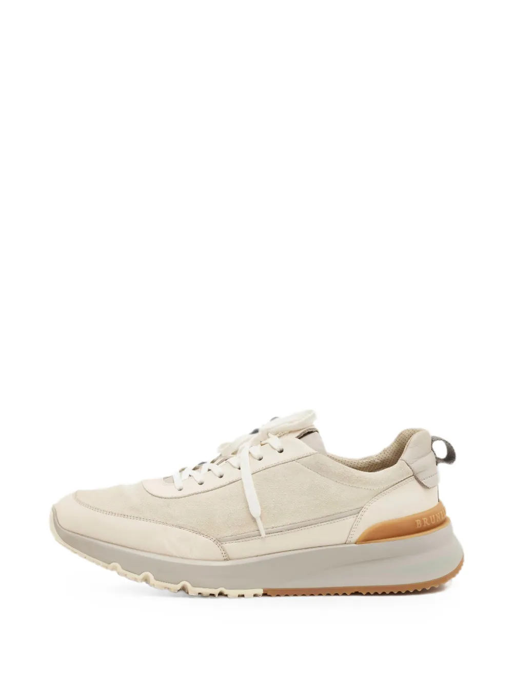 Brunello Cucinelli leather sneakers - Neutrals