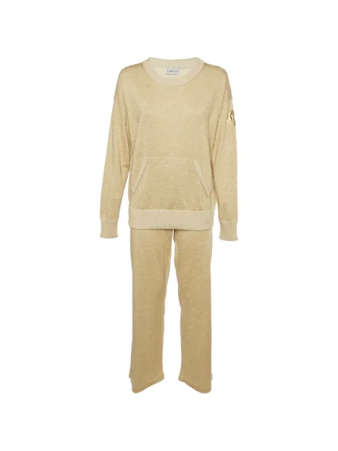 Moncler logo-patch tracksuit