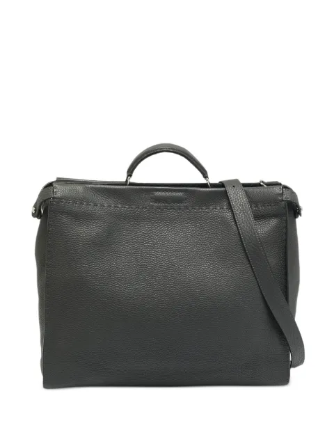 Fendi Pre-Owned tote Peekaboo grande de piel 2014