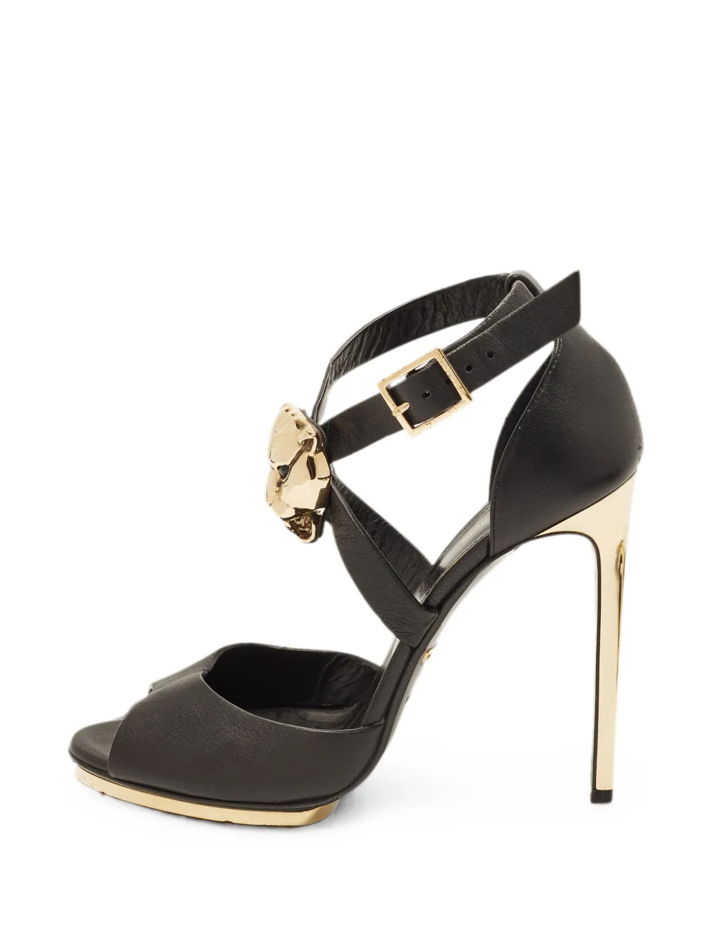 Roberto Cavalli Vintage ankle-strap sandals - Schwarz