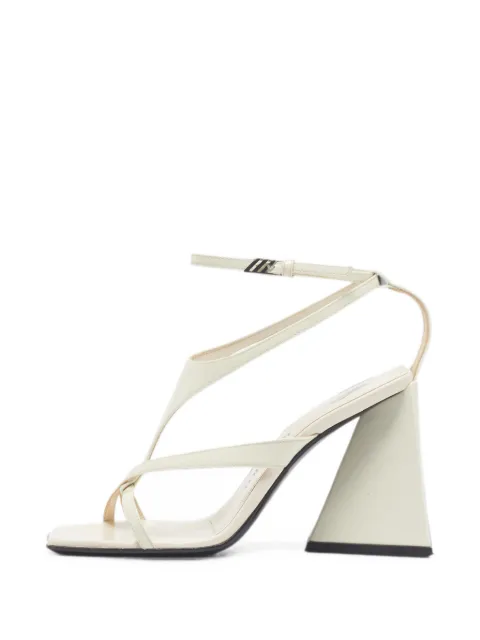 The Attico Devon leather sandals