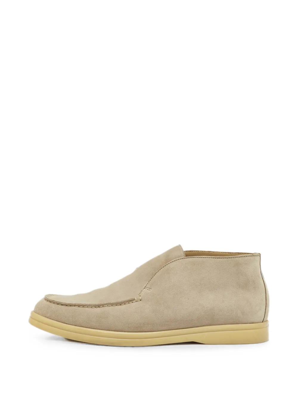 Loro Piana Pre-Owned almond-toe ankle boots - Nude