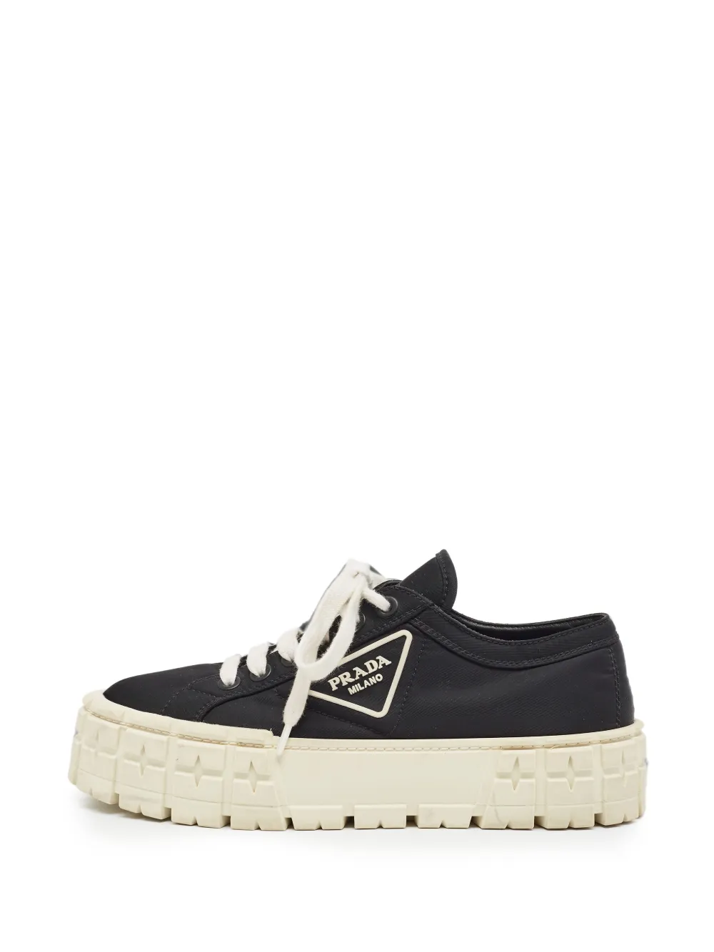 Prada Pre-Owned Double Wheel sneakers - Schwarz