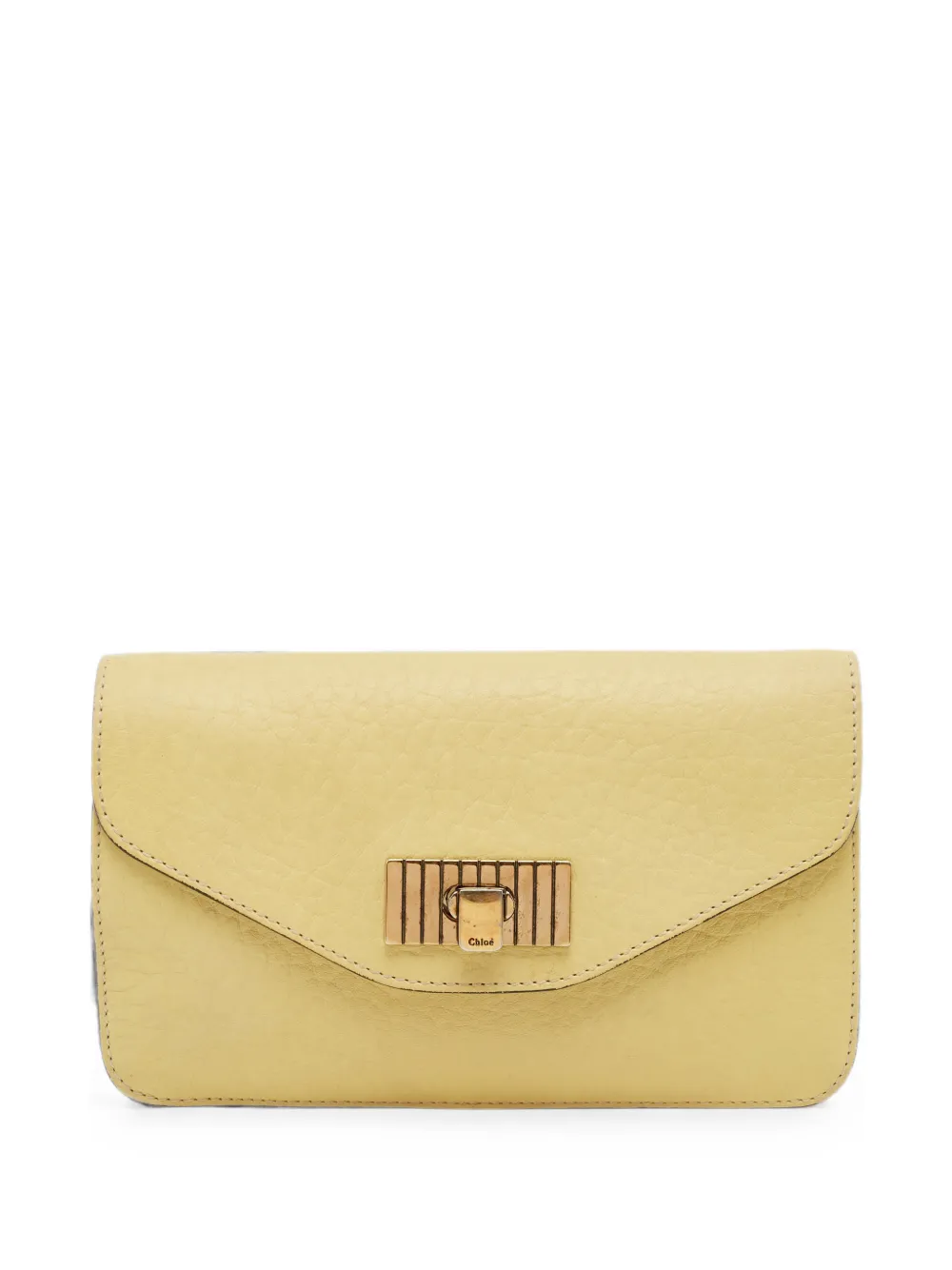 Chloé Pre-Owned Sally clutch bag - Giallo