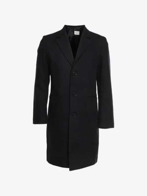 SANDRO single-breasted notch-lapels coat