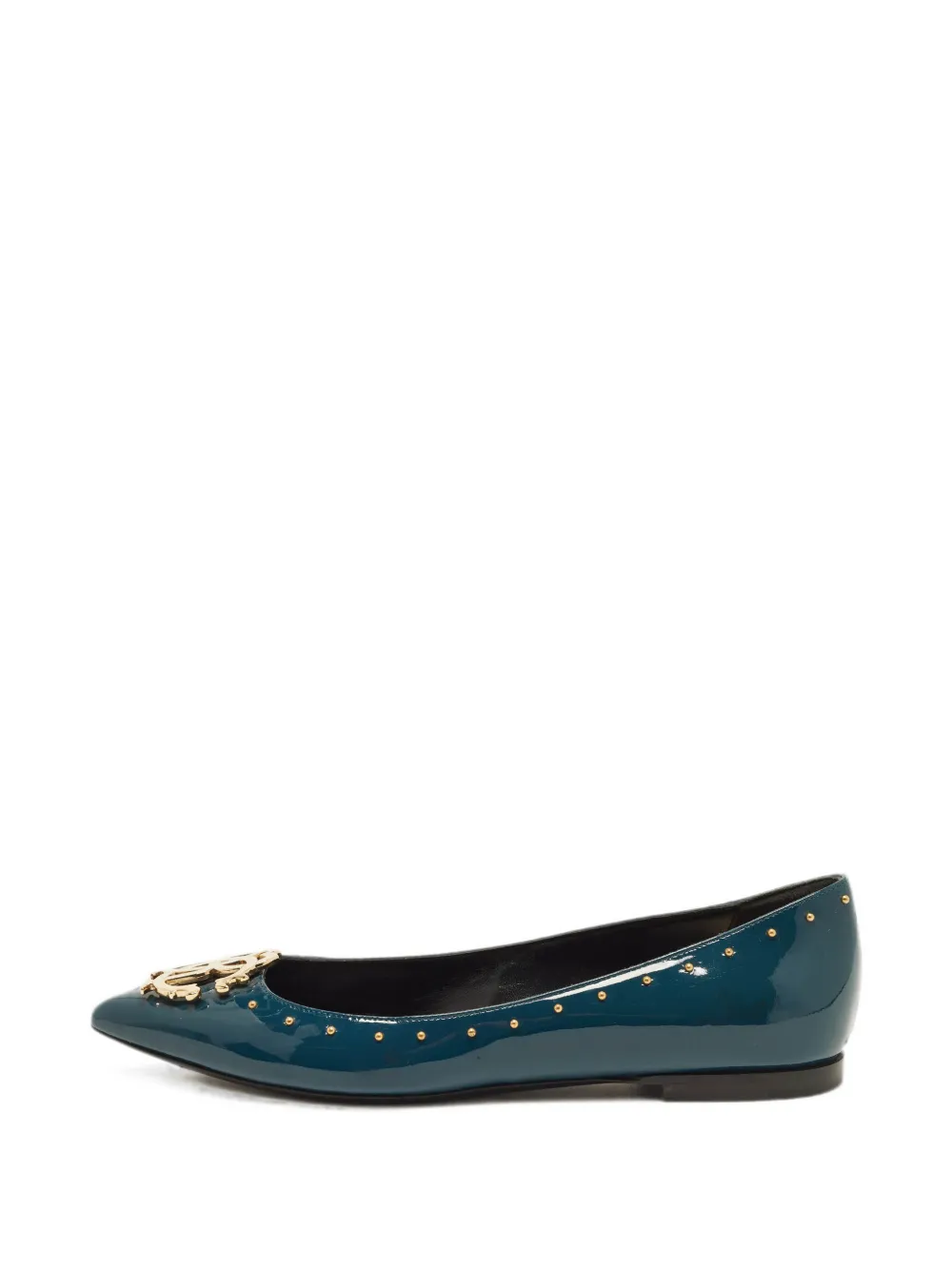 Roberto Cavalli Vintage pointed-toe pumps - Blau