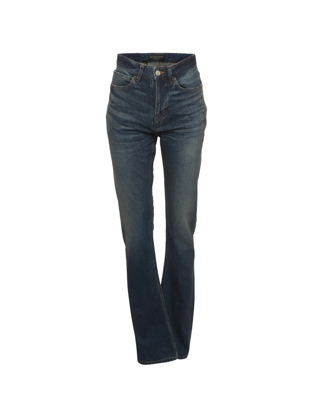 Balenciaga Pre-Owned Klassische Bootcut-Jeans - Blau