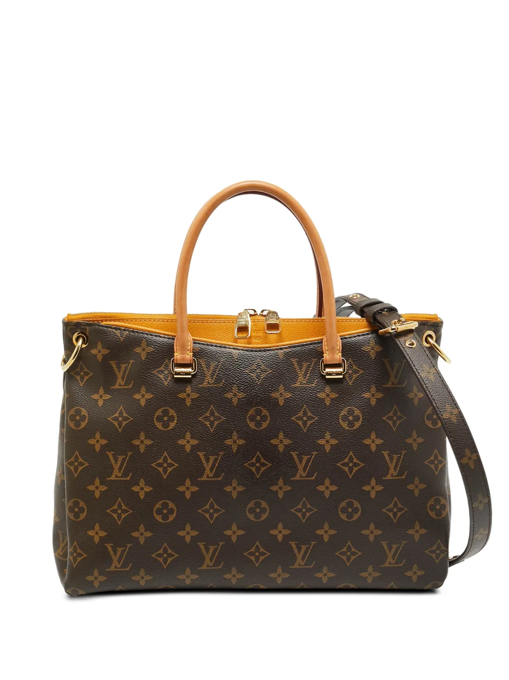Louis Vuitton Pre-Owned 2014 Pallas Monogram tote bag - Braun