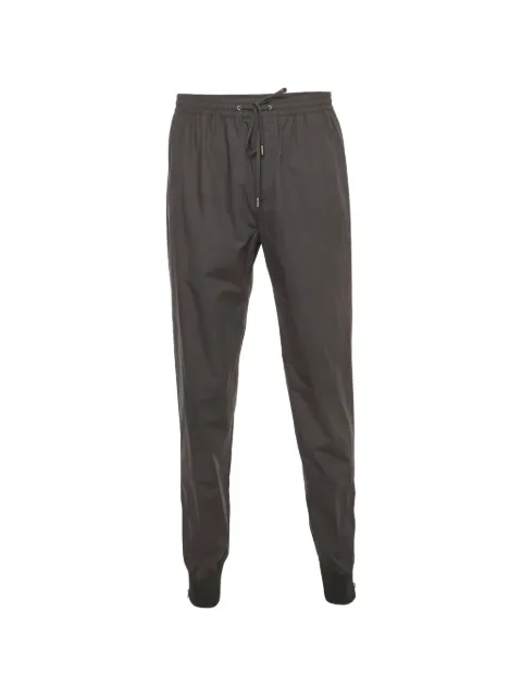 Hermès Pre-Owned poplin drawstring trousers