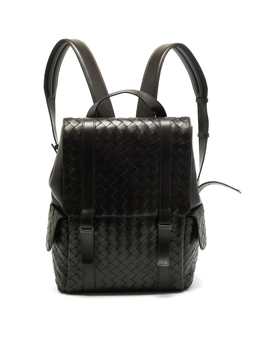 Bottega Veneta Pre-Owned Back to School Intrecciato backpack - Marrone