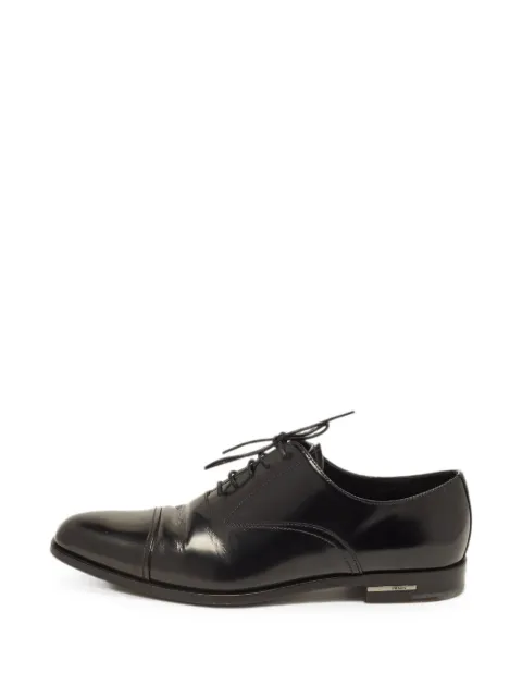 Prada Pre-Owned lace-up Oxfords