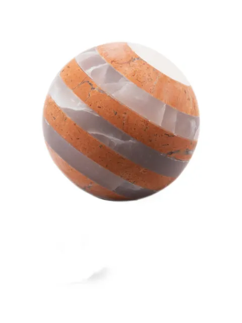 Editions Milano Alice striped marble paperweight