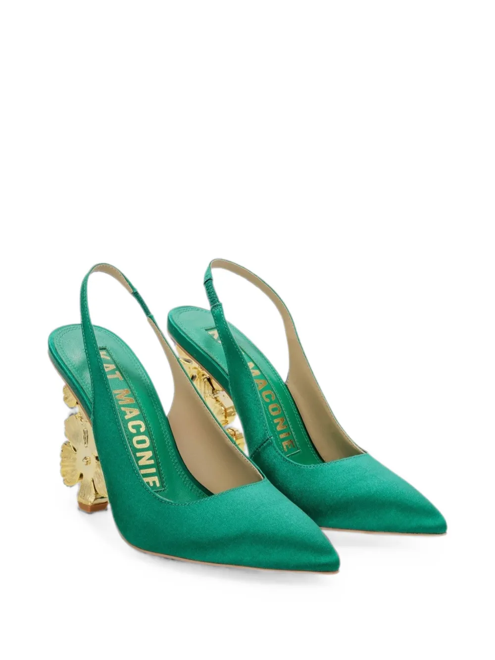 Kat Maconie Mona slingback pumps Groen