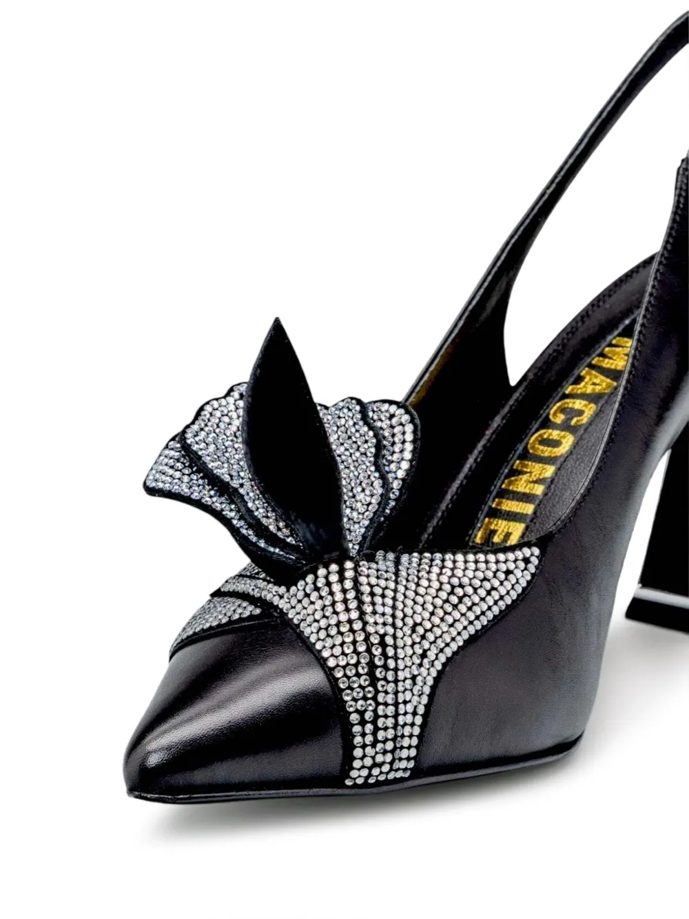 Kat Maconie Slingback pumps verfraaid met kristallen Zwart
