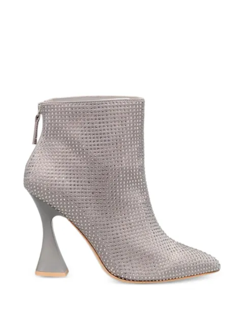 Kat Maconie crystal-embellished ankle boots