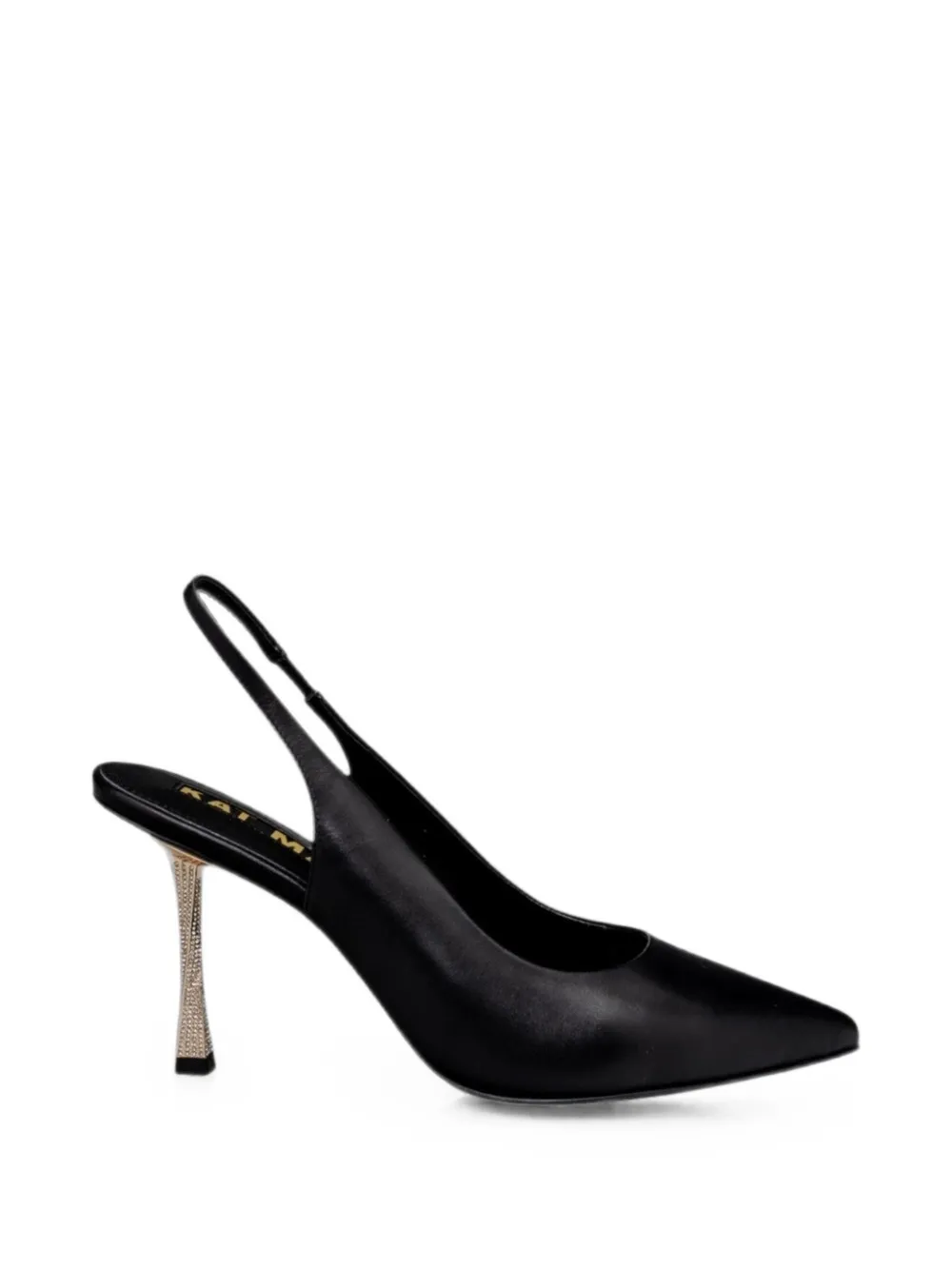 Kat Maconie Slingback pumps verfraaid met kristallen Zwart