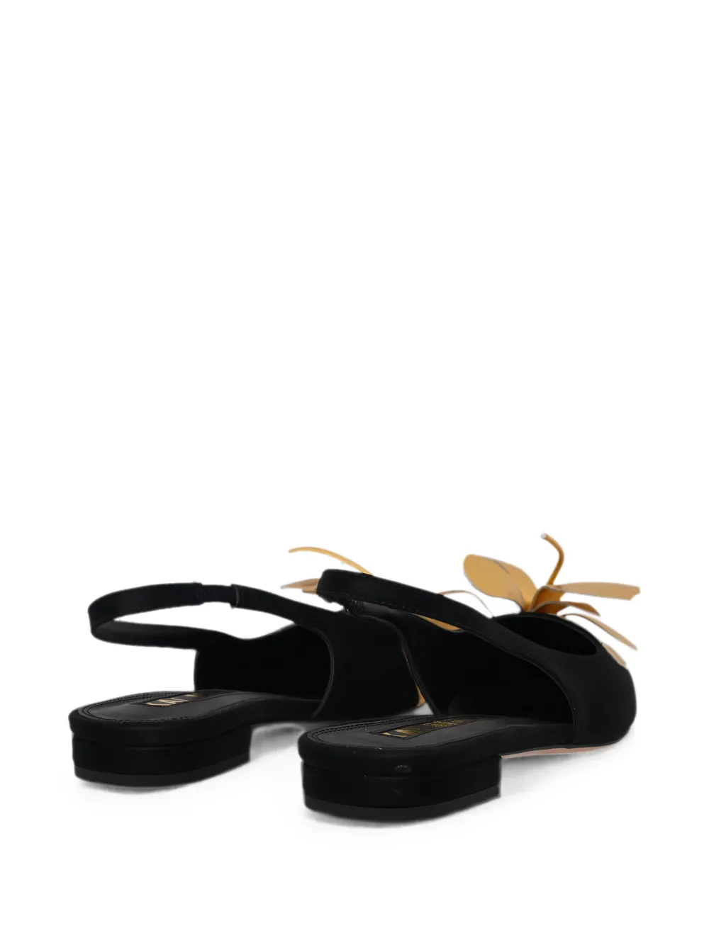 Kat Maconie Nelli ballerina's met bloemendetail Zwart