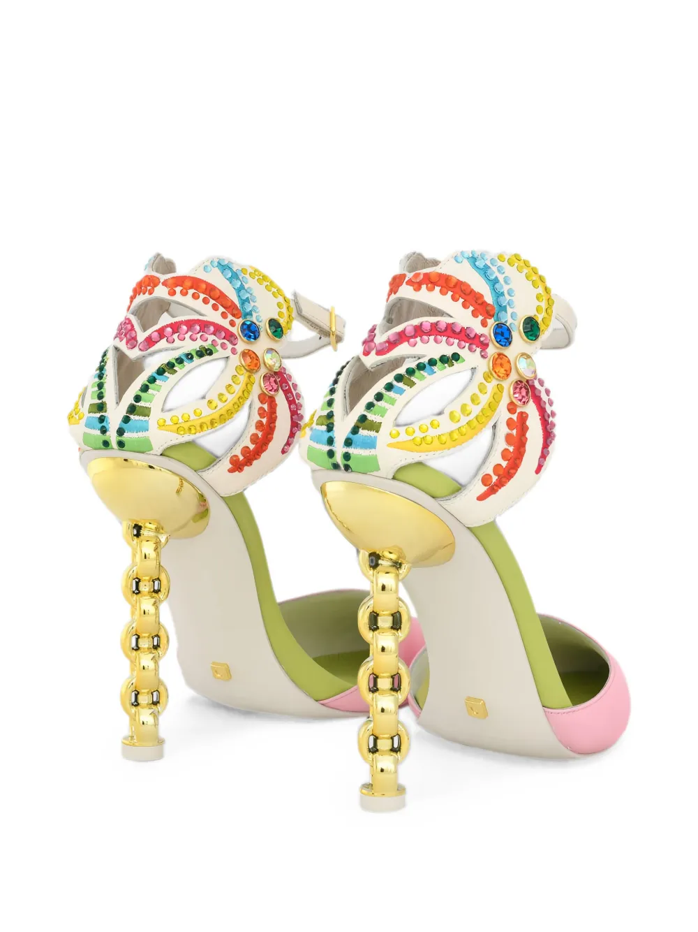 Kat Maconie Ezili pumps met puntige neus en verfraaiing Roze