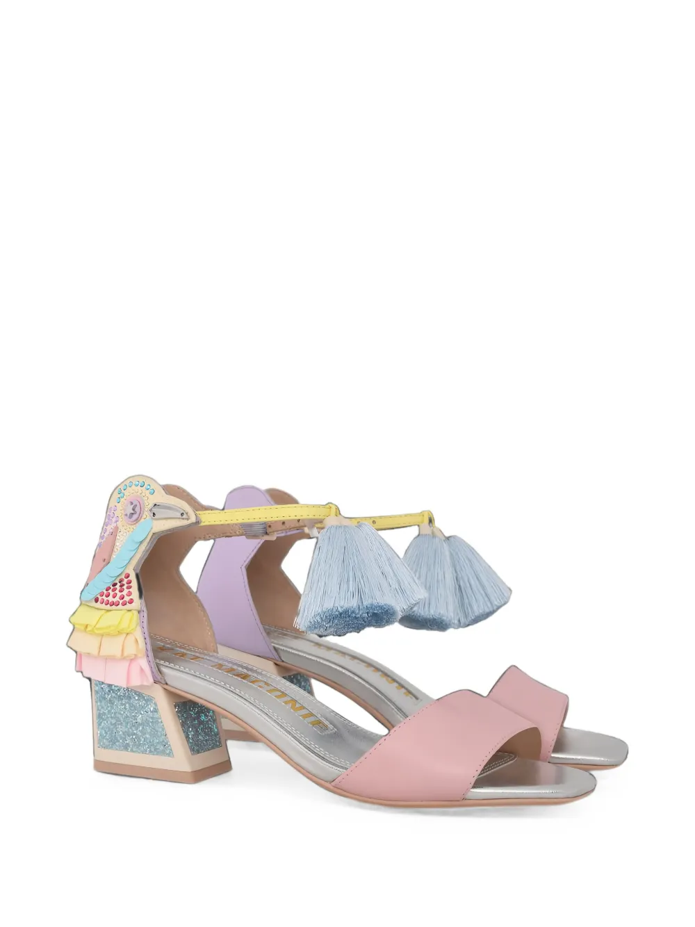 Kat Maconie Kay sandalen verfraaid met kwastje Roze