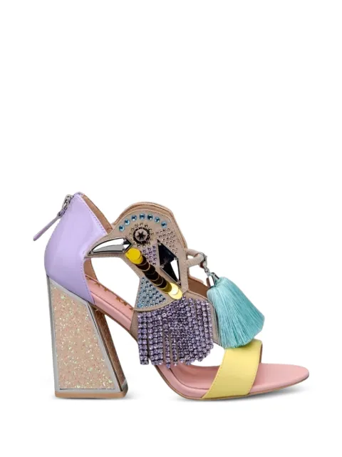 Kat Maconie sandalias con detalle de pájaro