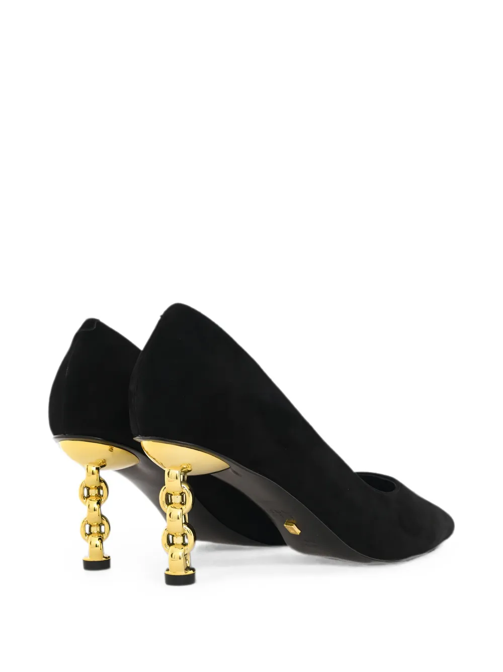 Kat Maconie Pumps met sculpturale hak Zwart
