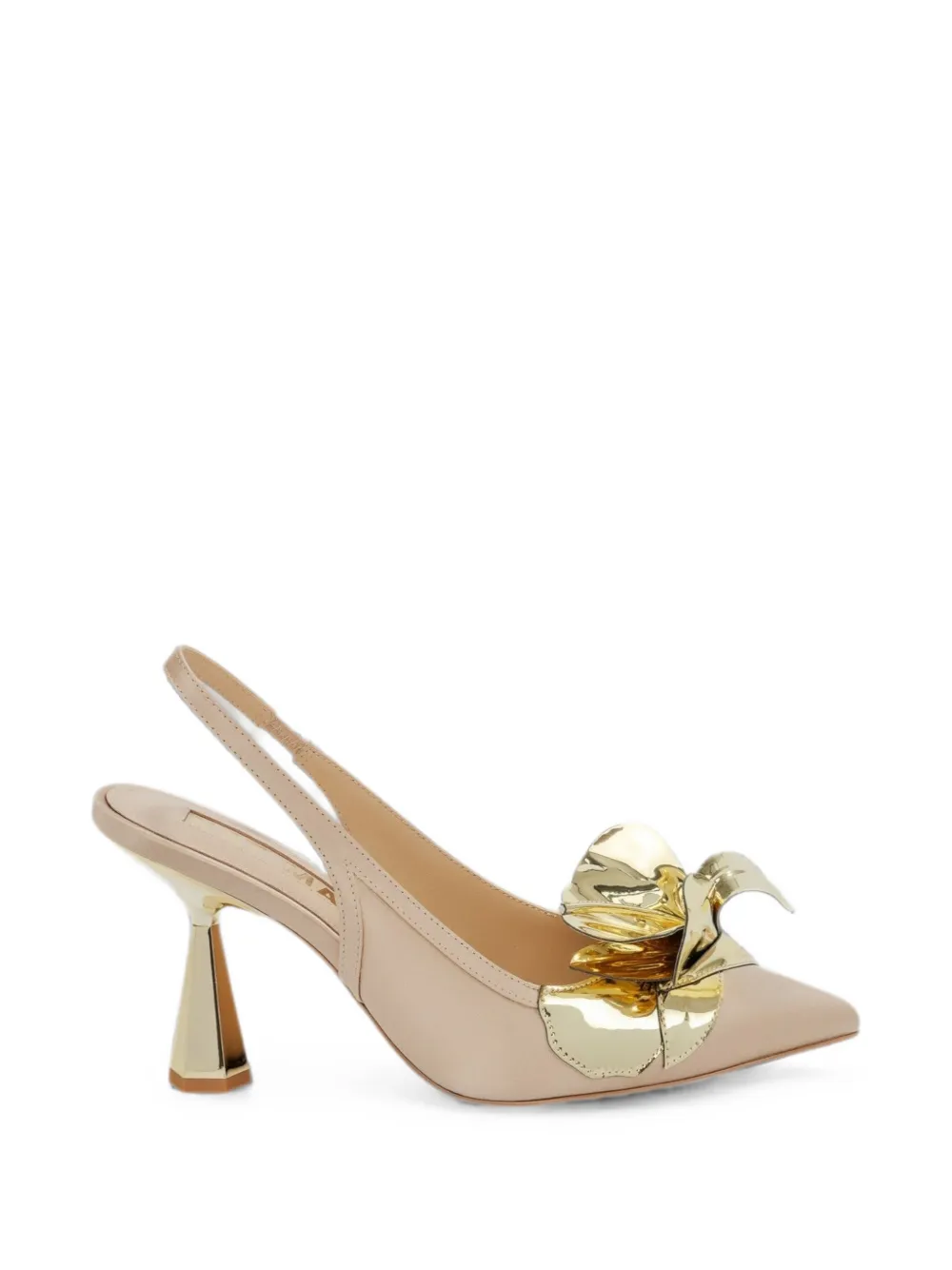Kat Maconie Tamannaah floral-appliqué mules