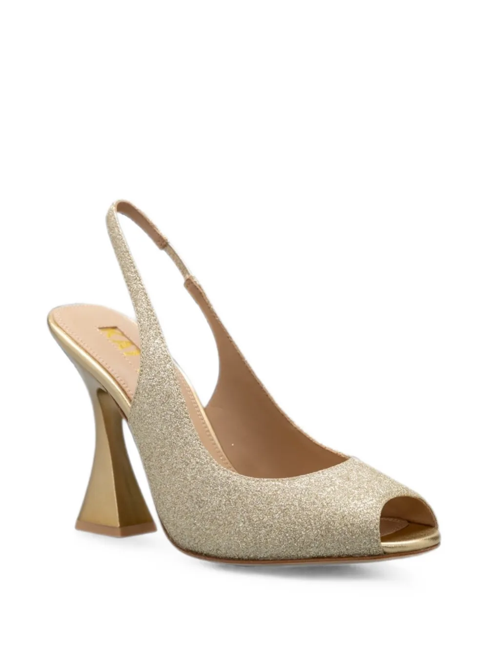 Kat Maconie Muks slingback pumps Goud