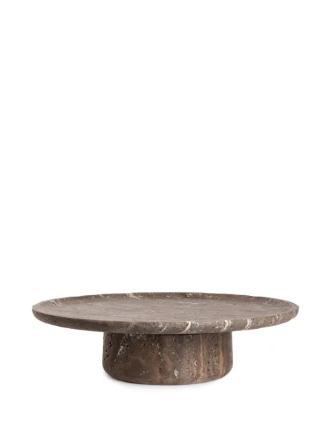 Editions Milano Atlantico marble cake stand