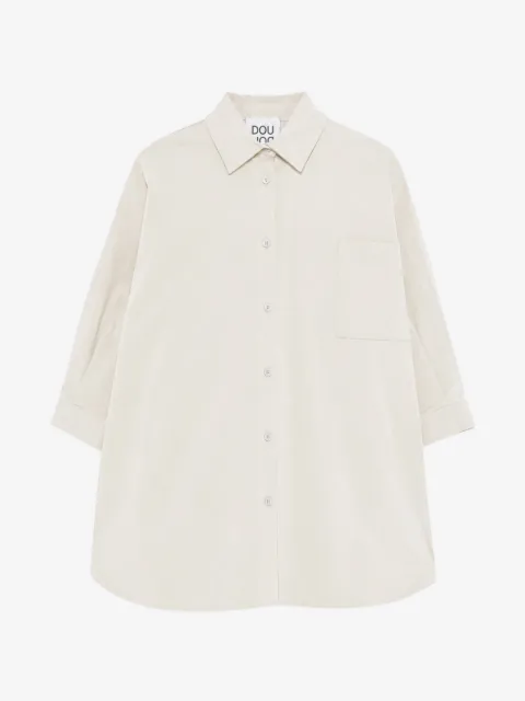 Douuod Kids chest-pocket shirt dress