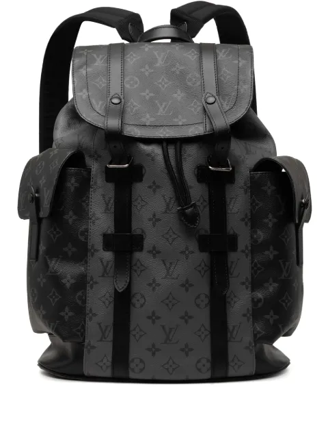 Louis Vuitton Pre-Owned 2000-2026 Monogram Reverse Eclipse Christopher PM Rucksack