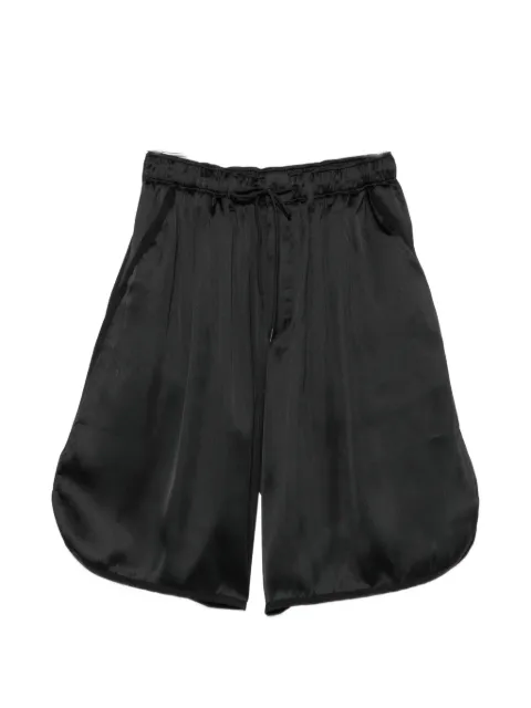 Y-3 logo-detail drawstring shorts