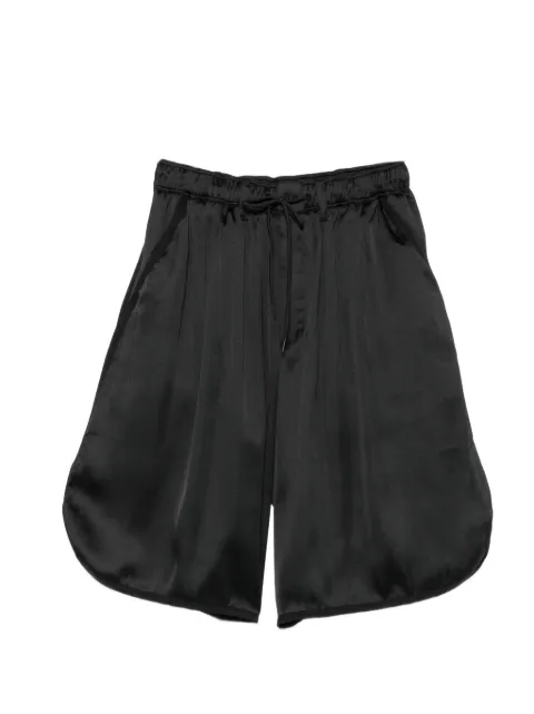 Y-3 logo-detail drawstring shorts
