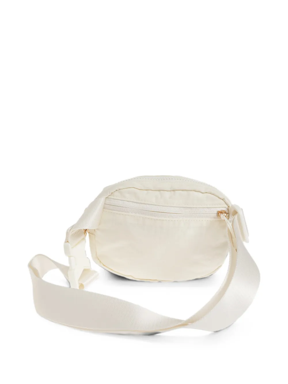 Nike logo-plaque crossbody bag Beige