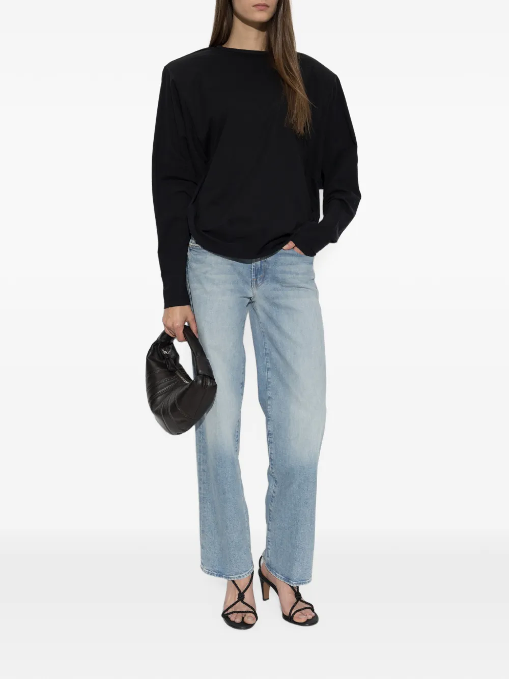 MOTHER Straight jeans Blauw